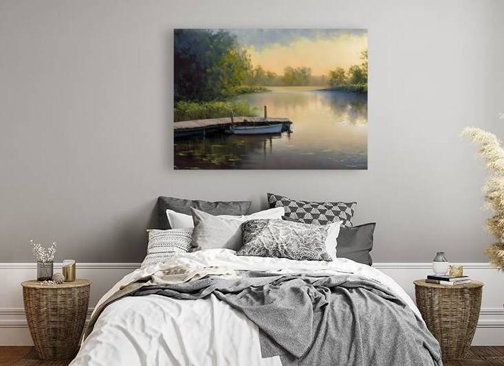 The Fishing Hole by Pabodie Art