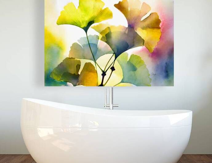 Ginkgo Biloba III by Pabodie Art