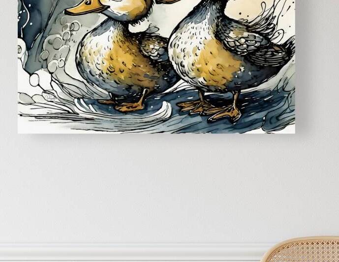 Double Ducks Reproduction