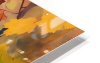 Fall Leaves in the Mist HD Metal print