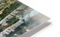Birch Glen Stone Bridge HD Metal print