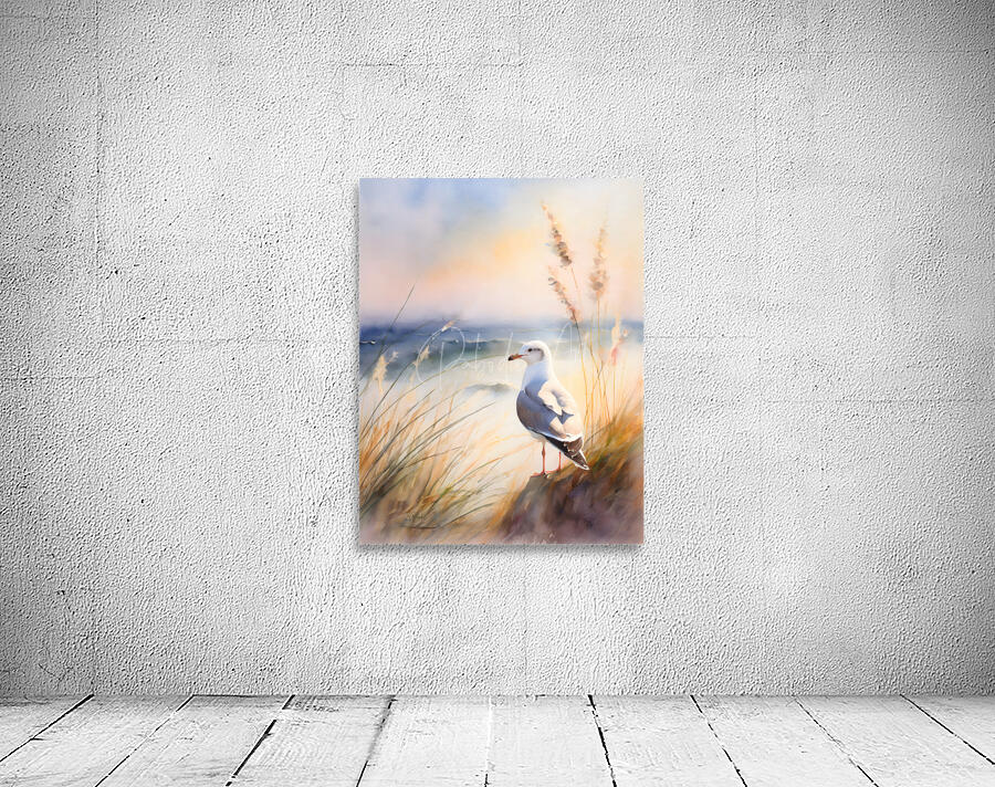 Seagull Perch Wall Preview