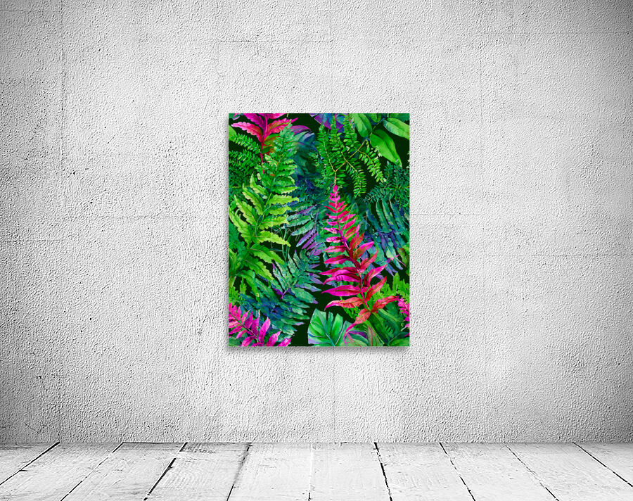 Tropical Leaves II Wall Preview