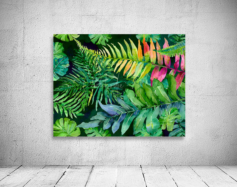 Tropical Leaves III Wall Preview