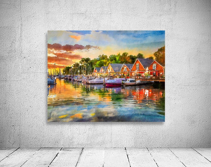 River Living Sunset Wall Preview