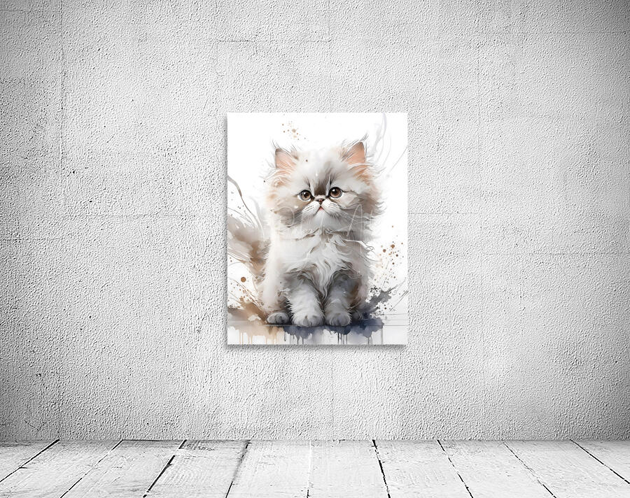 Seal Point Persian Kitten Wall Preview