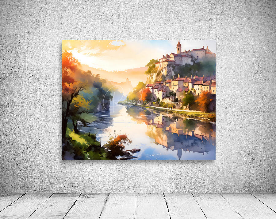 Rocamadour Village Wall Preview