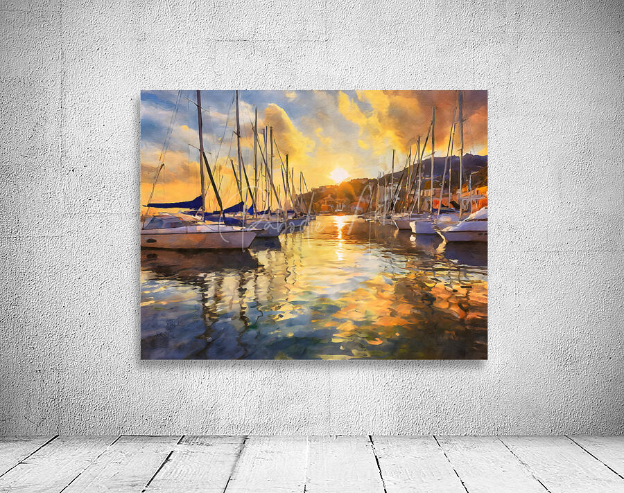 Riviera Sunset Wall Preview