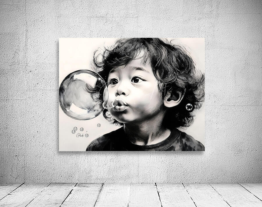 Blowing Bubbles Wall Preview