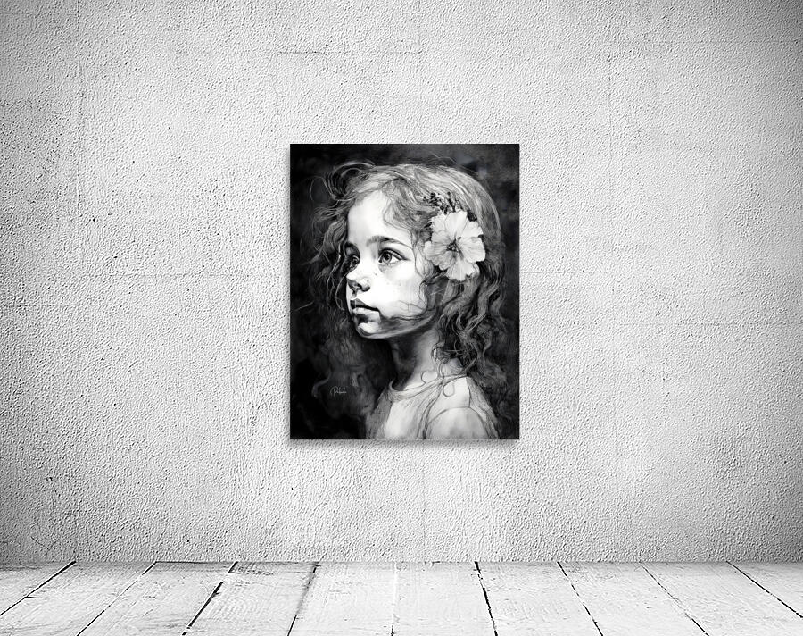 Windswept Curls Wall Preview