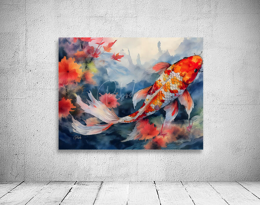 Koi Colors Wall Preview