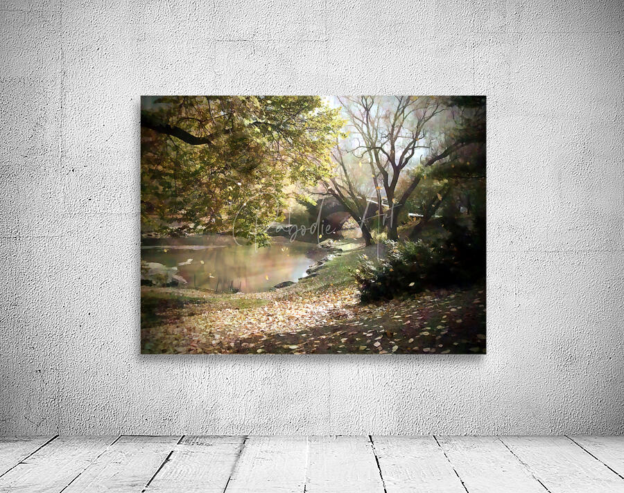 The Grassy Bank Along The Bridge Wall Preview