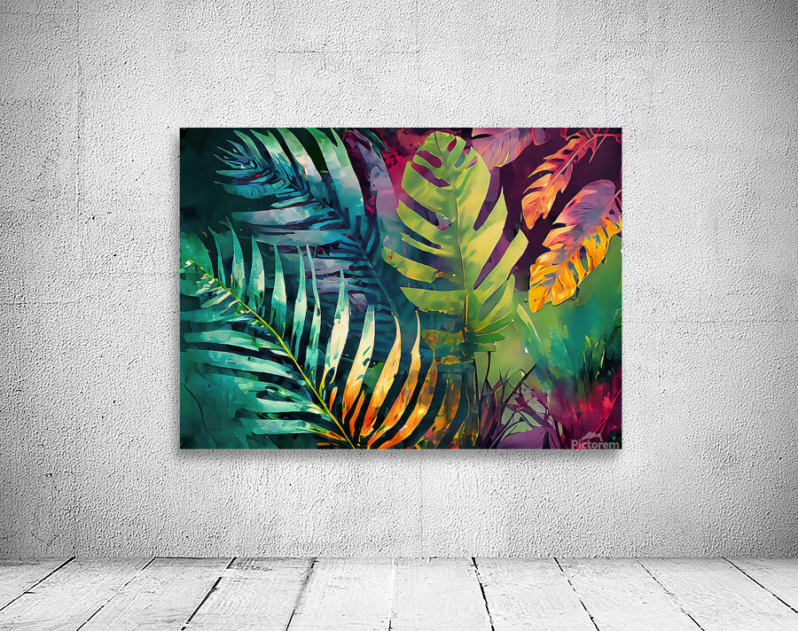 Tropical Palms IV Wall Preview