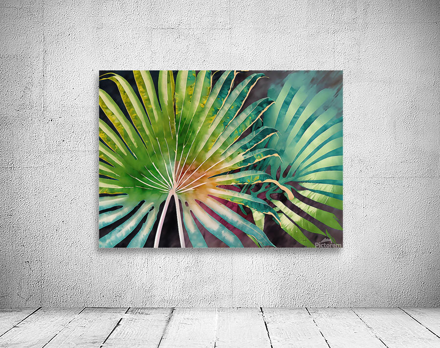 Tropical Palms III Wall Preview