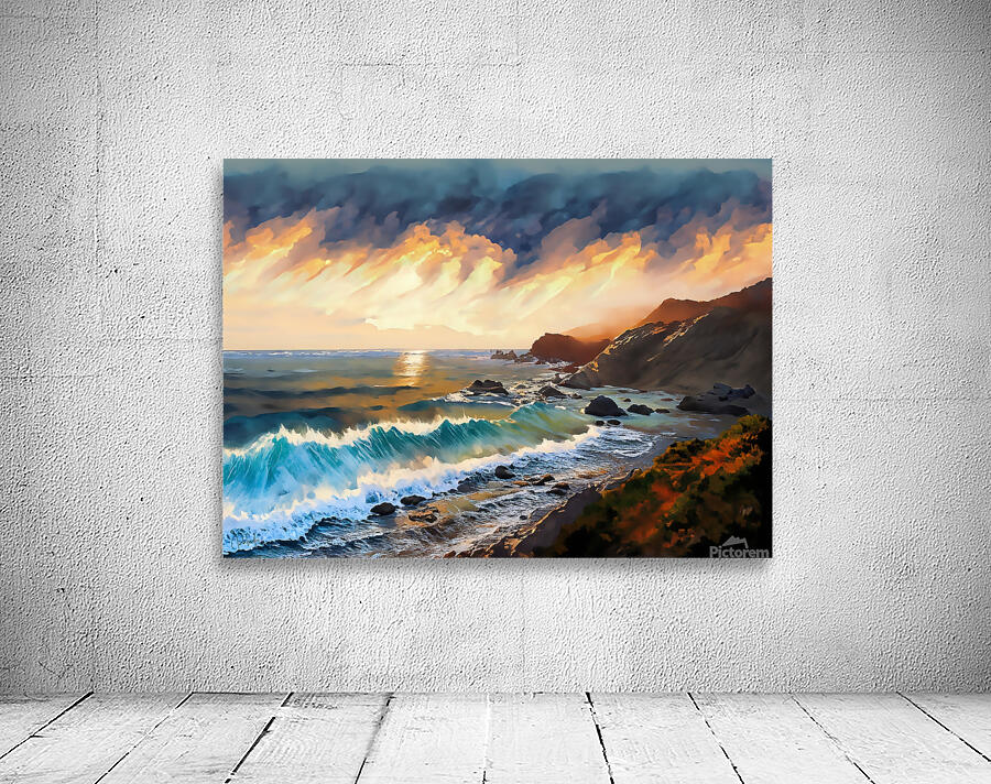 Big Sur California Coastline Wall Preview