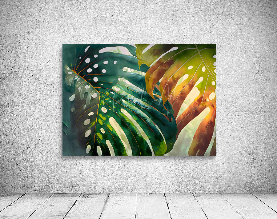 Philodendron Fronds I Wall Preview