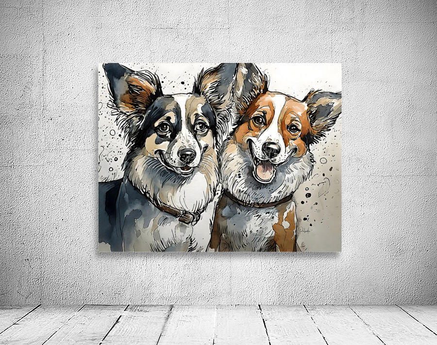 Barking Besties Wall Preview