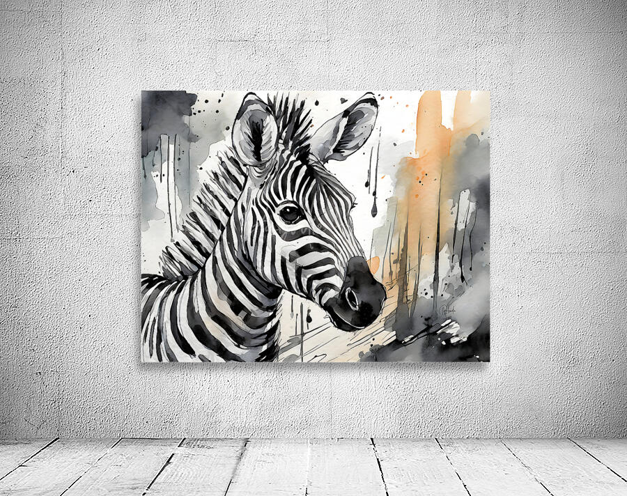 Zany Zebra Wall Preview