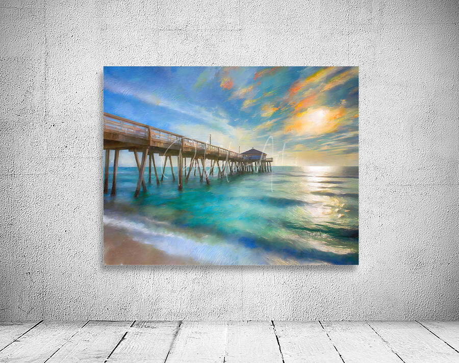 Florida FIshing Pier Wall Preview