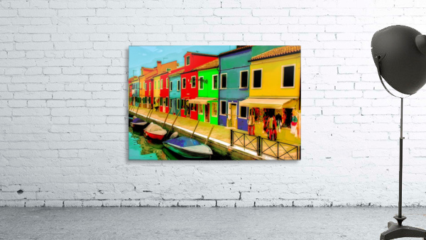  Dimanche à Burano  Wall Preview