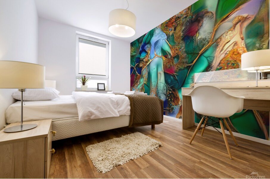 Web of Paradise Mural print