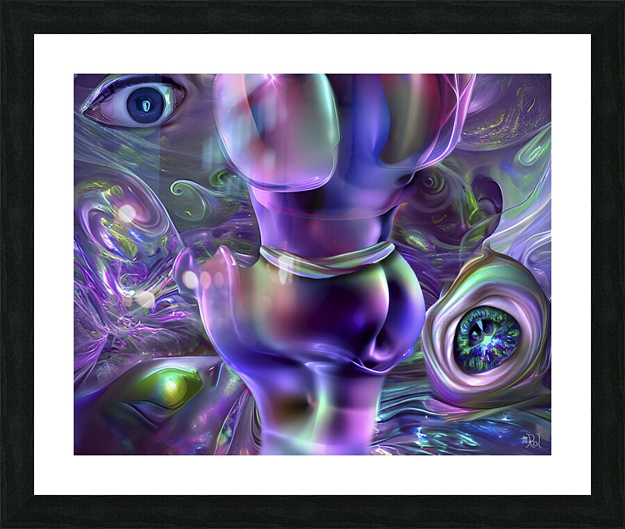 Hypnagogic Eye Wash Picture Frame print