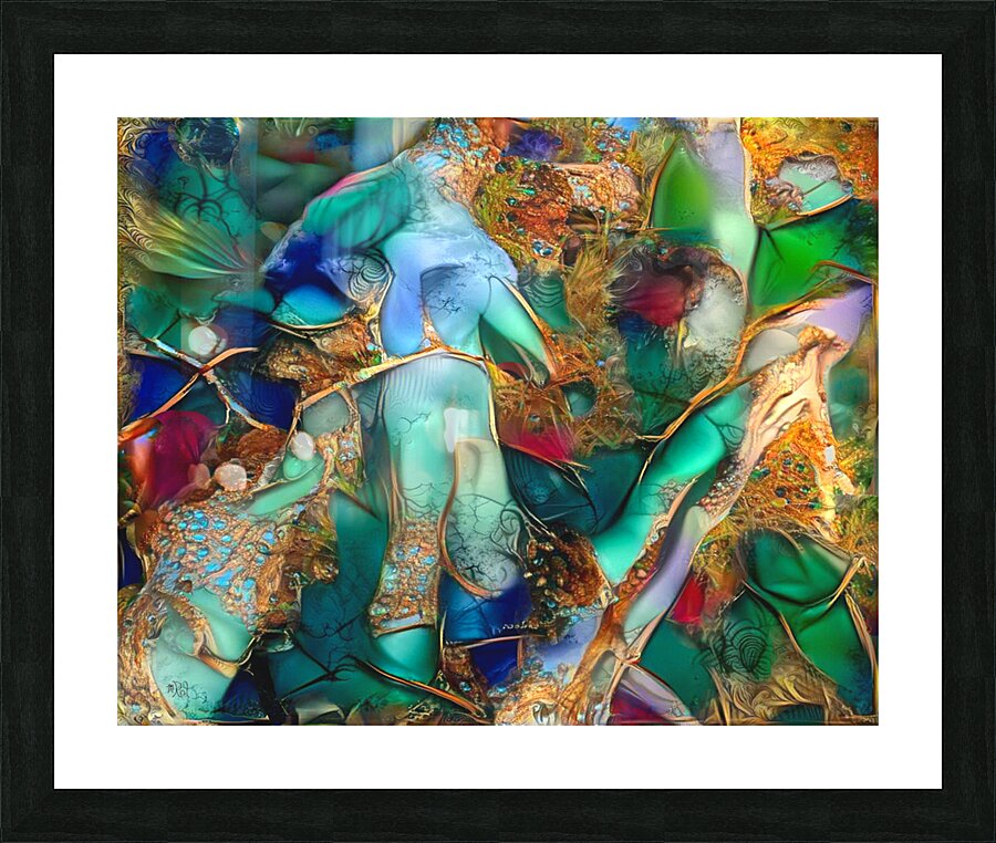 Web of Paradise Picture Frame print