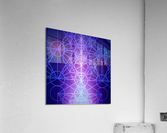Metatron Blue Acrylic Print