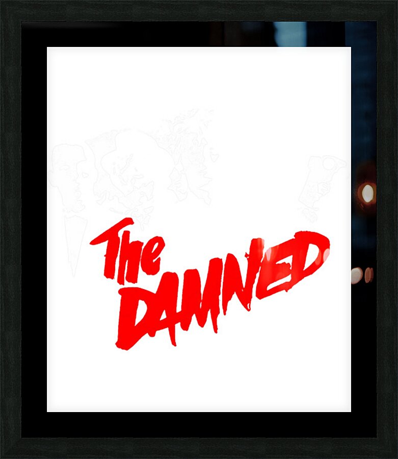 The Damned 1 Picture Frame print