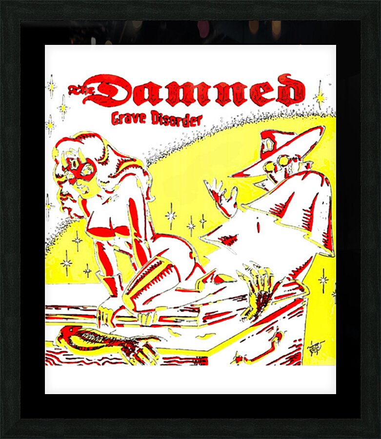 The Damned 6 Picture Frame print