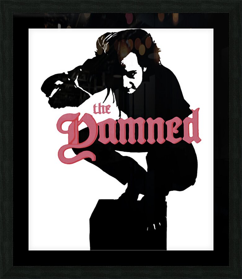 The Damned 7 Picture Frame print