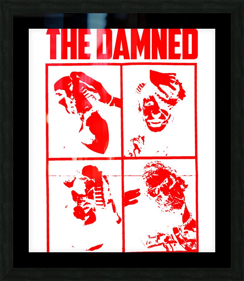 The Damned 10 Picture Frame print