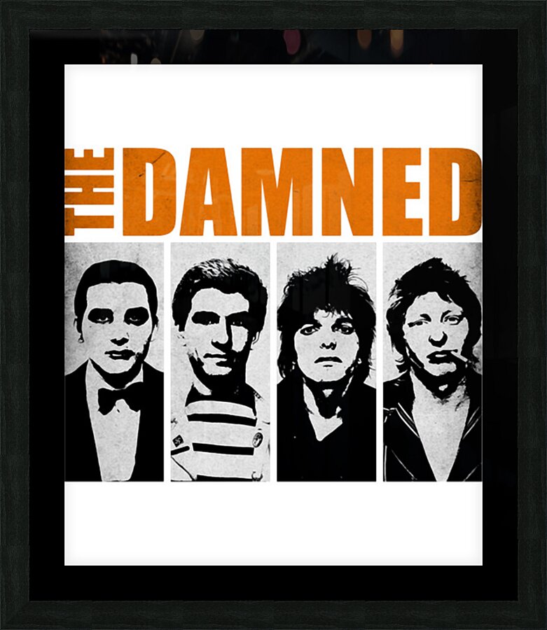 The Damned 13 Picture Frame print
