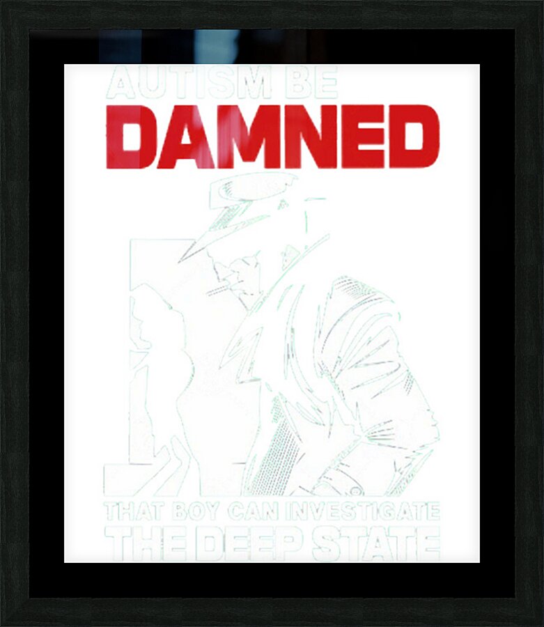 The Damned 16 Picture Frame print