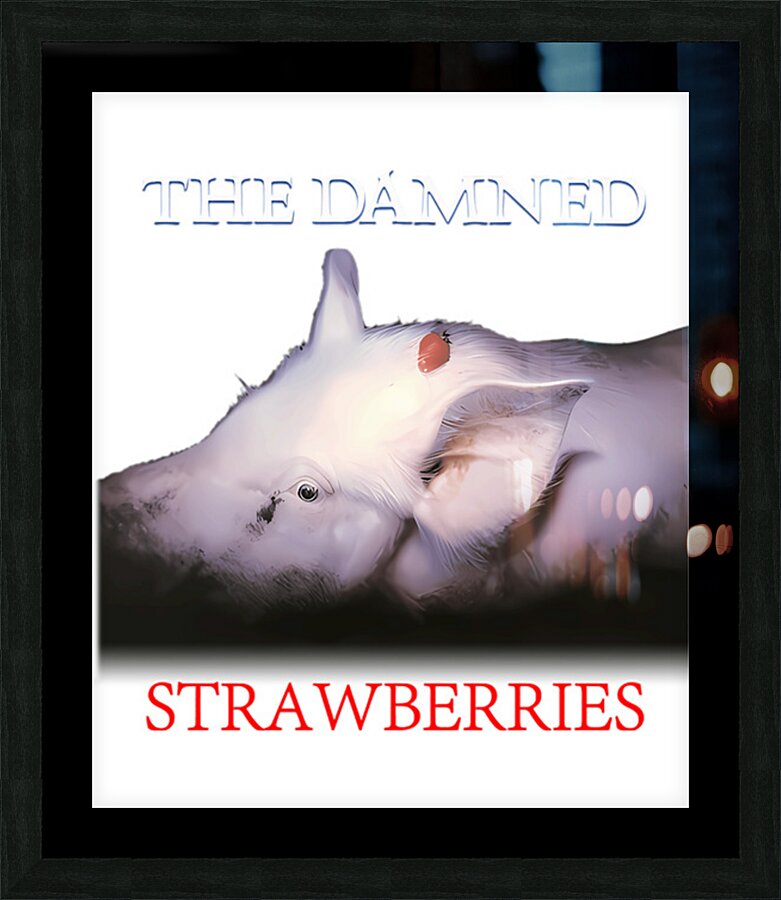 The Damned 18 Picture Frame print