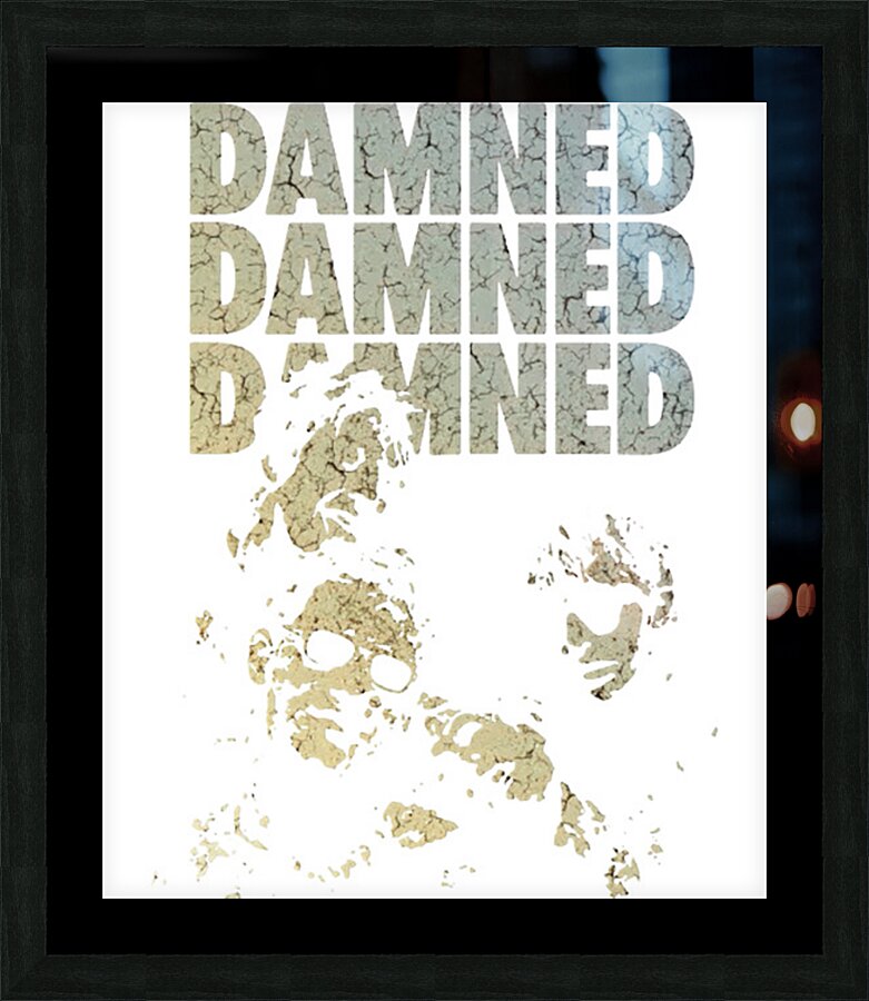 The Damned 20 Picture Frame print