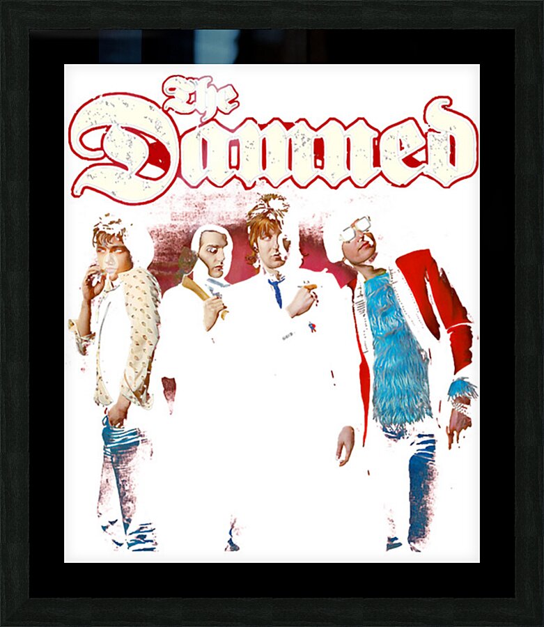 The Damned 22 Picture Frame print