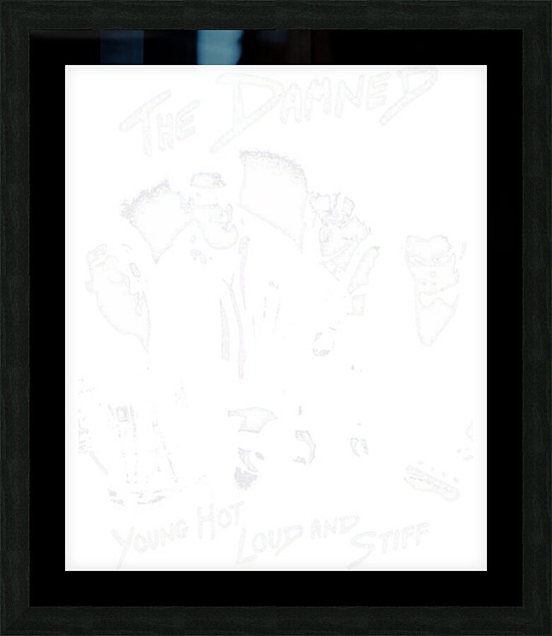 The Damned 33 Picture Frame print