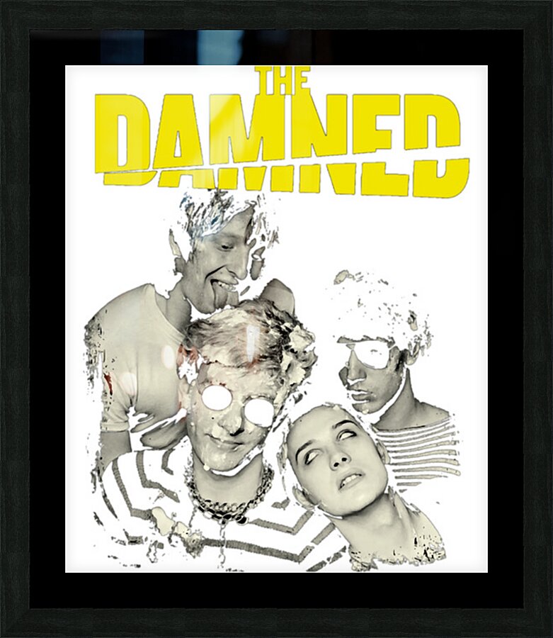 The Damned 34 Picture Frame print