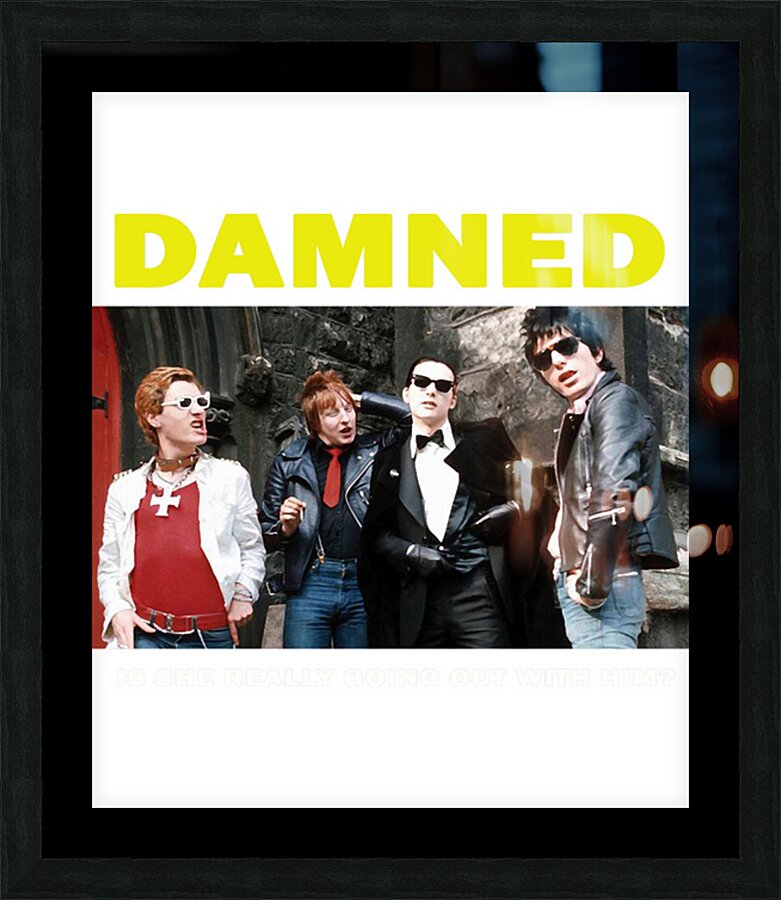 The Damned 35 Picture Frame print