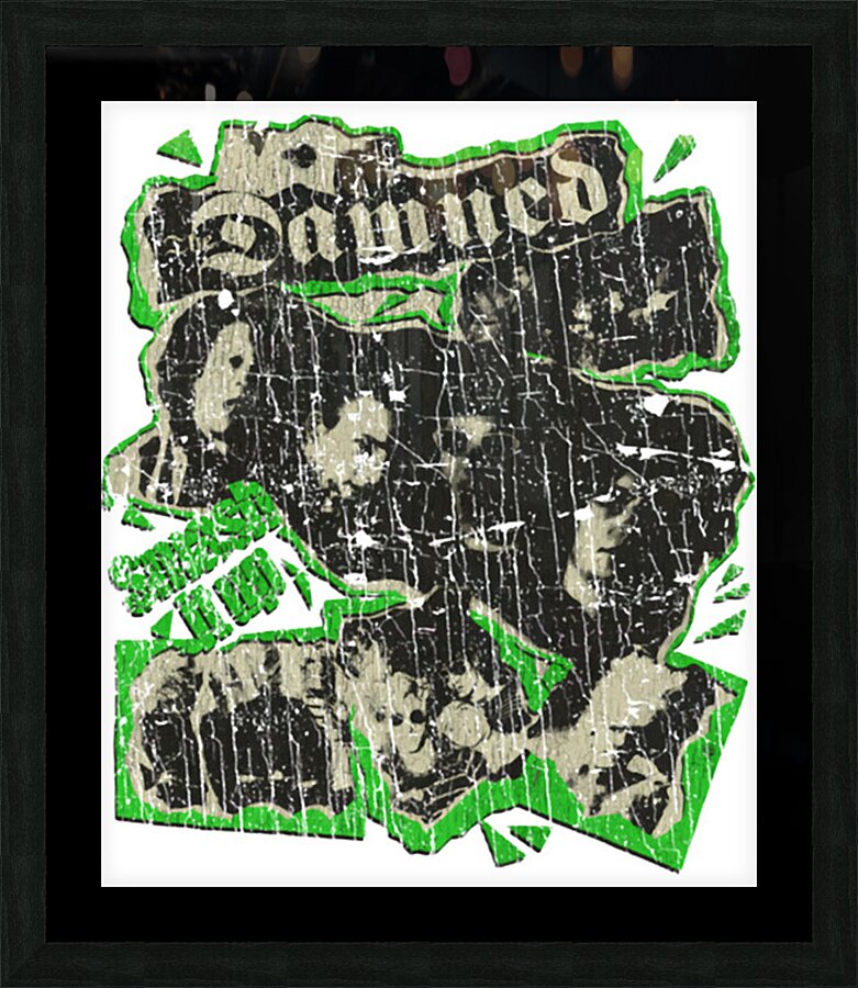 The Damned 38 Picture Frame print