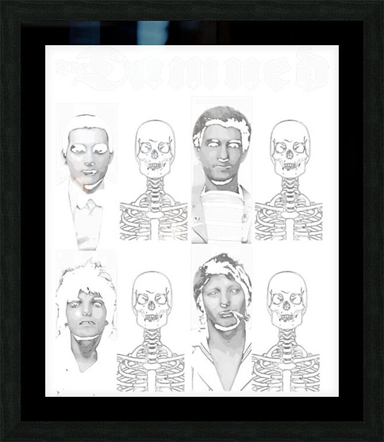 The Damned 41 Picture Frame print