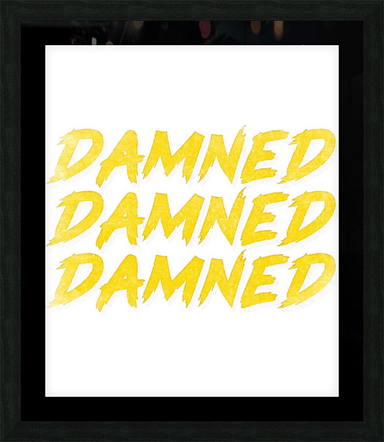 The Damned 43 Picture Frame print