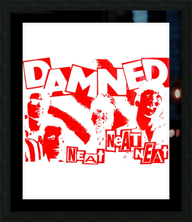 The Damned 47 Picture Frame print