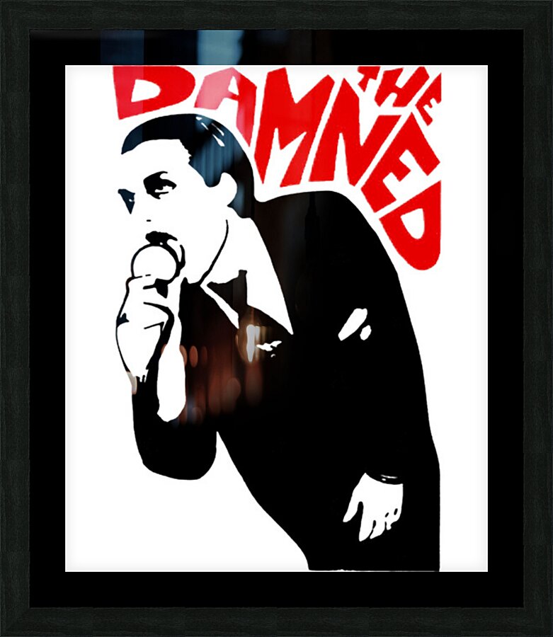 The Damned 48 Picture Frame print