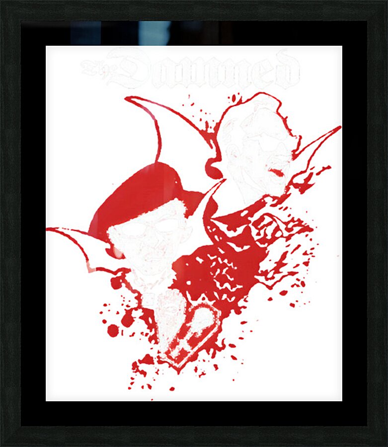 The Damned 2 Picture Frame print