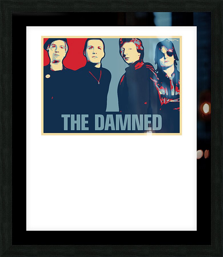 The Damned 6 Picture Frame print