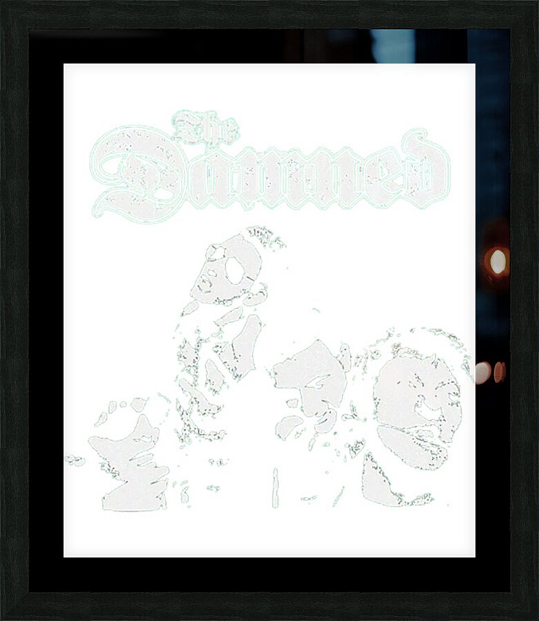 The Damned 8 Picture Frame print