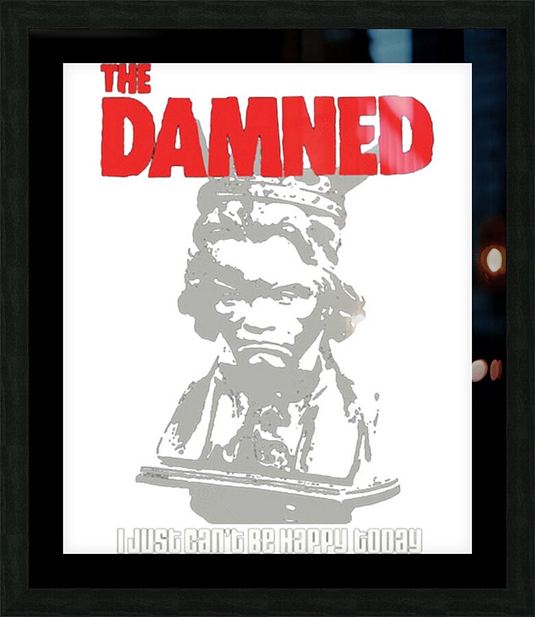 The Damned 11 Picture Frame print