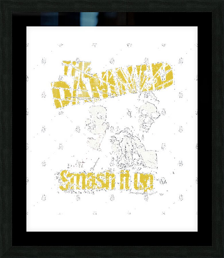 The Damned 25 Picture Frame print